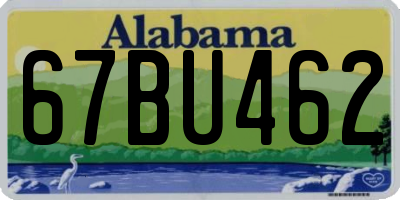 AL license plate 67BU462