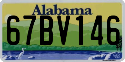 AL license plate 67BV146