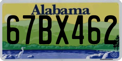 AL license plate 67BX462