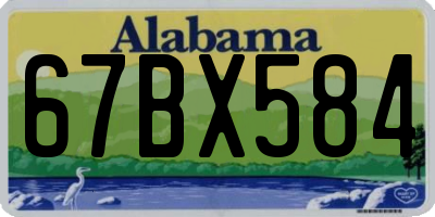 AL license plate 67BX584