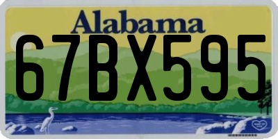 AL license plate 67BX595