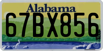 AL license plate 67BX856