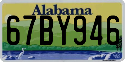 AL license plate 67BY946