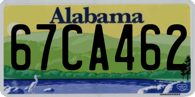AL license plate 67CA462