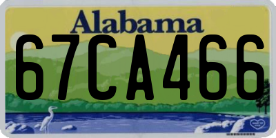 AL license plate 67CA466