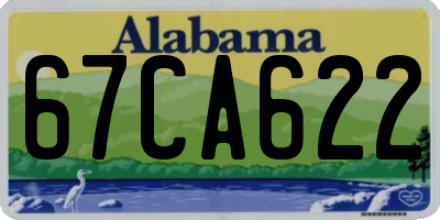 AL license plate 67CA622