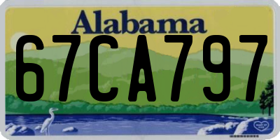 AL license plate 67CA797