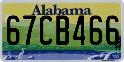 AL license plate 67CB466