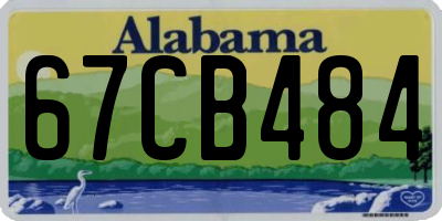 AL license plate 67CB484