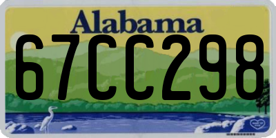 AL license plate 67CC298