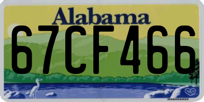 AL license plate 67CF466