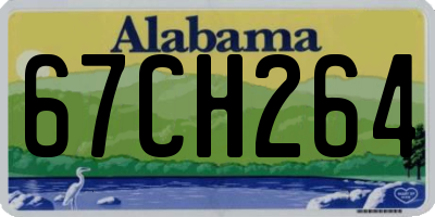 AL license plate 67CH264