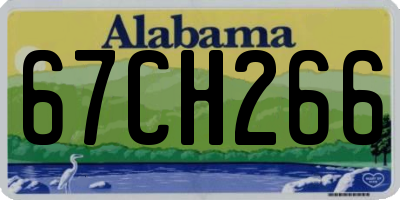 AL license plate 67CH266