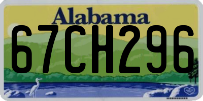 AL license plate 67CH296