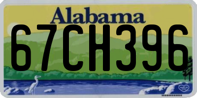 AL license plate 67CH396