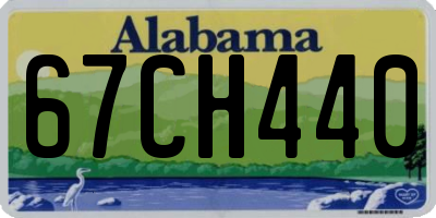 AL license plate 67CH440