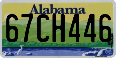 AL license plate 67CH446