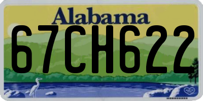 AL license plate 67CH622