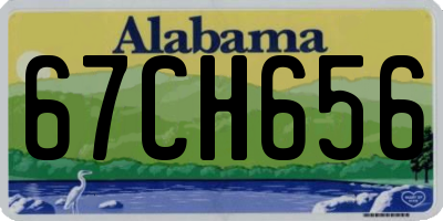 AL license plate 67CH656