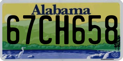 AL license plate 67CH658