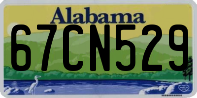 AL license plate 67CN529