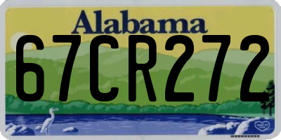 AL license plate 67CR272