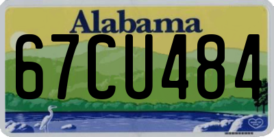 AL license plate 67CU484