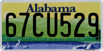 AL license plate 67CU529
