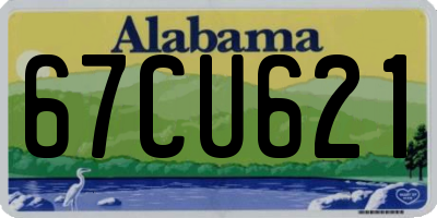 AL license plate 67CU621