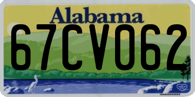 AL license plate 67CV062