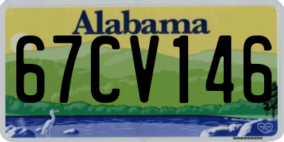 AL license plate 67CV146