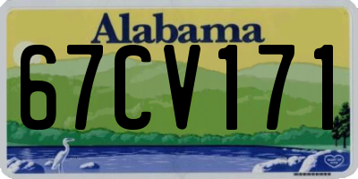 AL license plate 67CV171