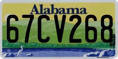 AL license plate 67CV268