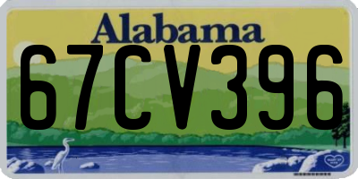 AL license plate 67CV396