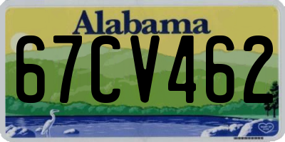 AL license plate 67CV462