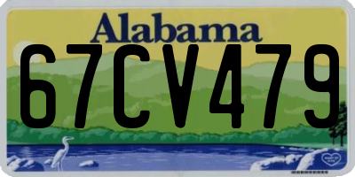 AL license plate 67CV479