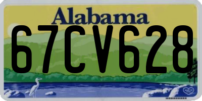 AL license plate 67CV628