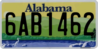 AL license plate 6AB1462