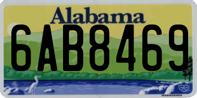 AL license plate 6AB8469
