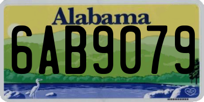 AL license plate 6AB9079