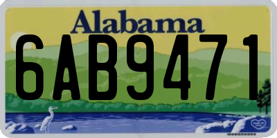 AL license plate 6AB9471