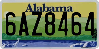 AL license plate 6AZ8464