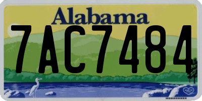 AL license plate 7AC7484