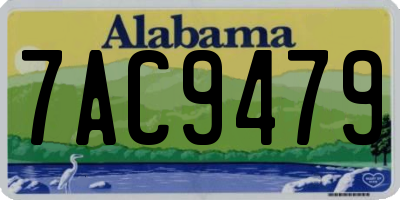 AL license plate 7AC9479