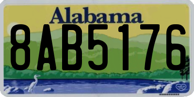 AL license plate 8AB5176
