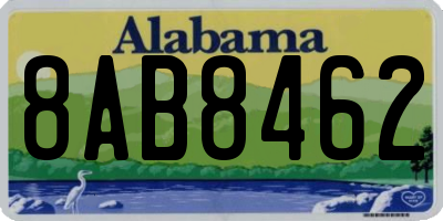 AL license plate 8AB8462