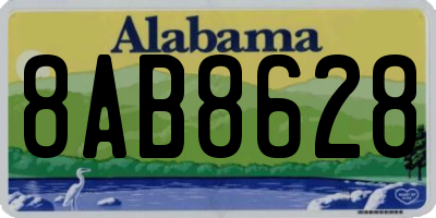 AL license plate 8AB8628
