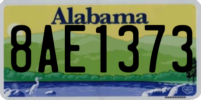 AL license plate 8AE1373