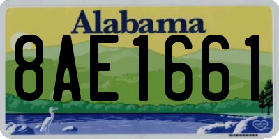 AL license plate 8AE1661