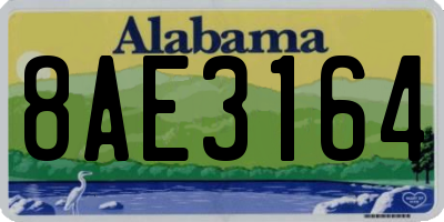 AL license plate 8AE3164